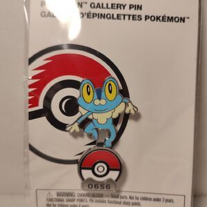 Pokemon Froakie Enamel Pin Official Nintendo Collectible Standing Gallery Badge